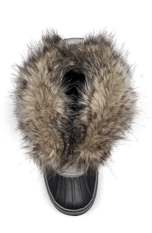Sorel Joan Of Arctic Waterproof Boot In Quarry/black