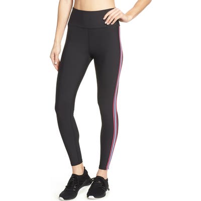 Soul By Soulcycle Contrast Stripe Tights, Black