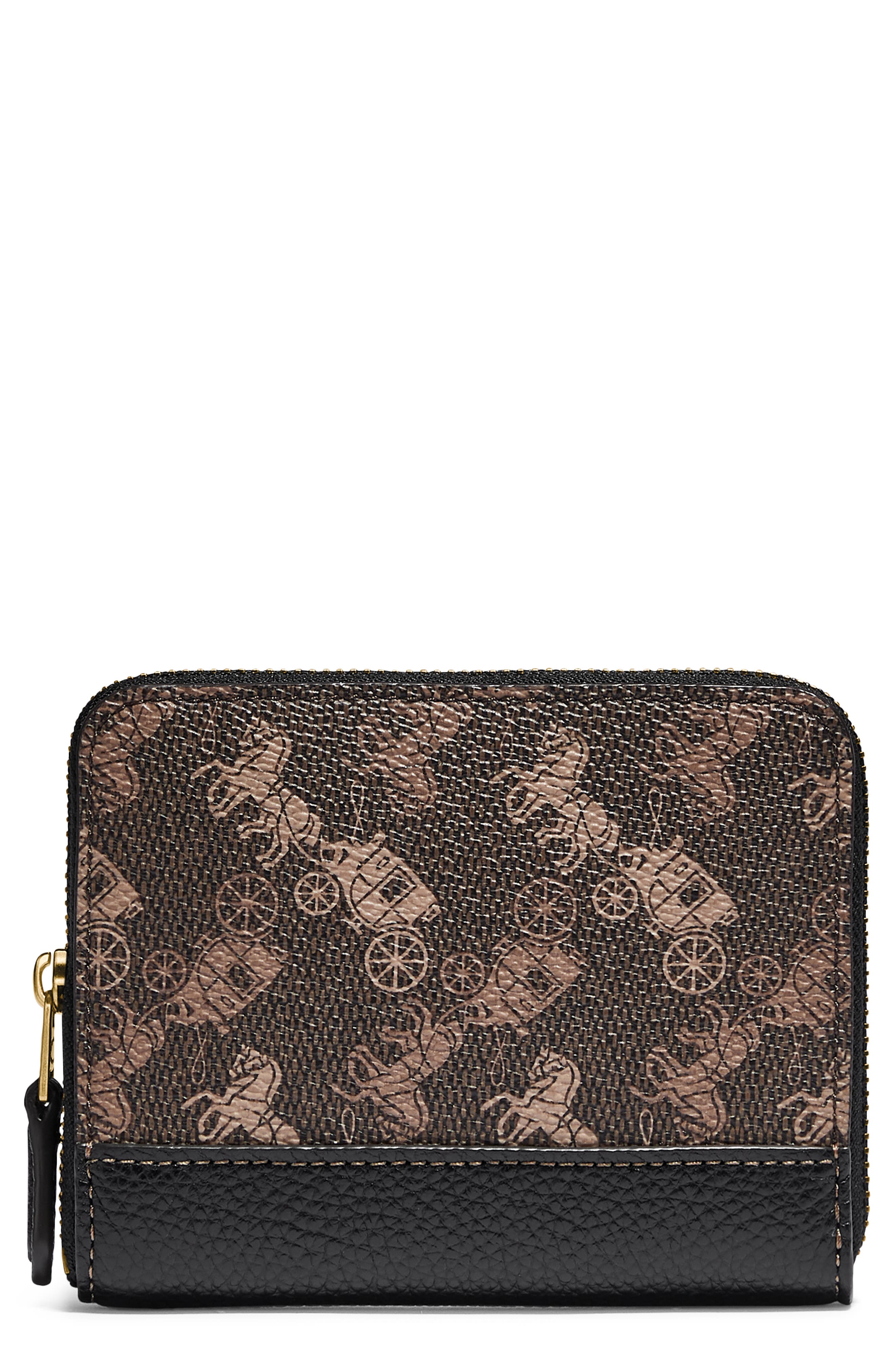 coach wallet horse and carriage