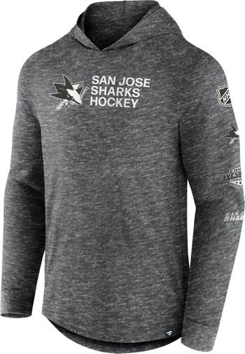 Women's Fanatics Branded Black San Jose Sharks Breakout Play Long Sleeve T- Shirt