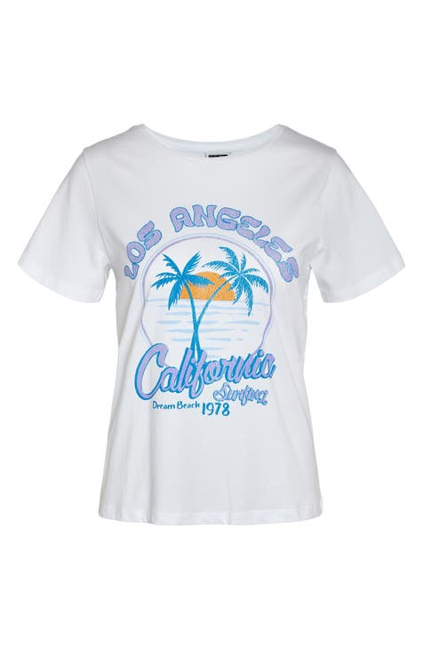 Nate California Cotton Graphic T-Shirt