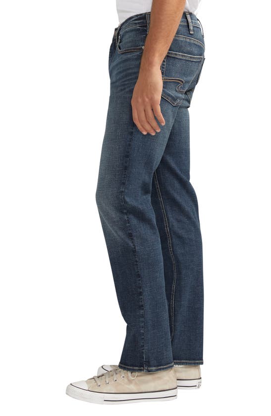 SILVER JEANS CO. SILVER JEANS CO. ALLAN STRAIGHT LEG JEANS 