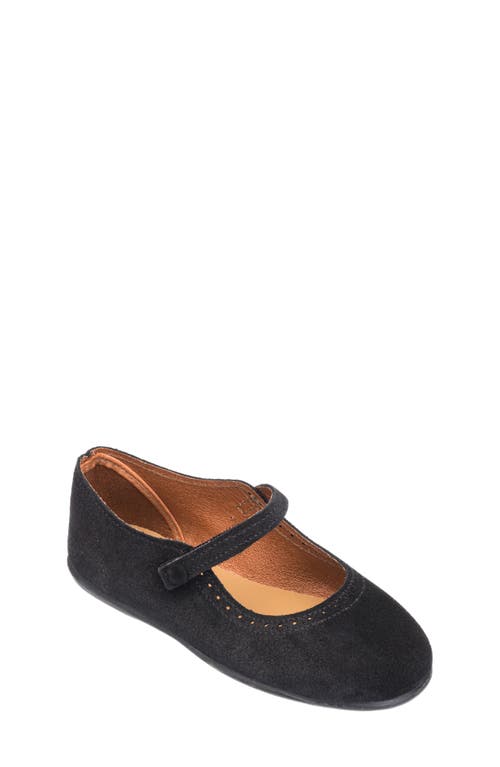 Shop Elephantito Kids' Mary Jane Flat In Black