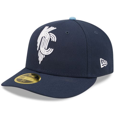 Men's New Era Navy Kansas City Royals 2022 City Connect Low Profile 59FIFTY Fitted Hat