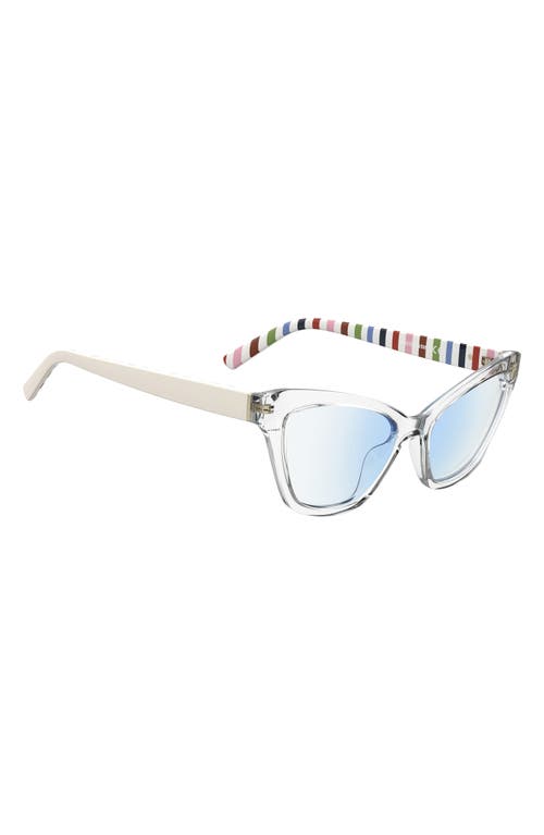 KATE SPADE KATE SPADE NEW YORK GRACELYN 54MM BLUE LIGHT BLOCKING CAT EYE READING GLASSES