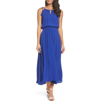 Fraiche By J Halter Midi Dress, Blue
