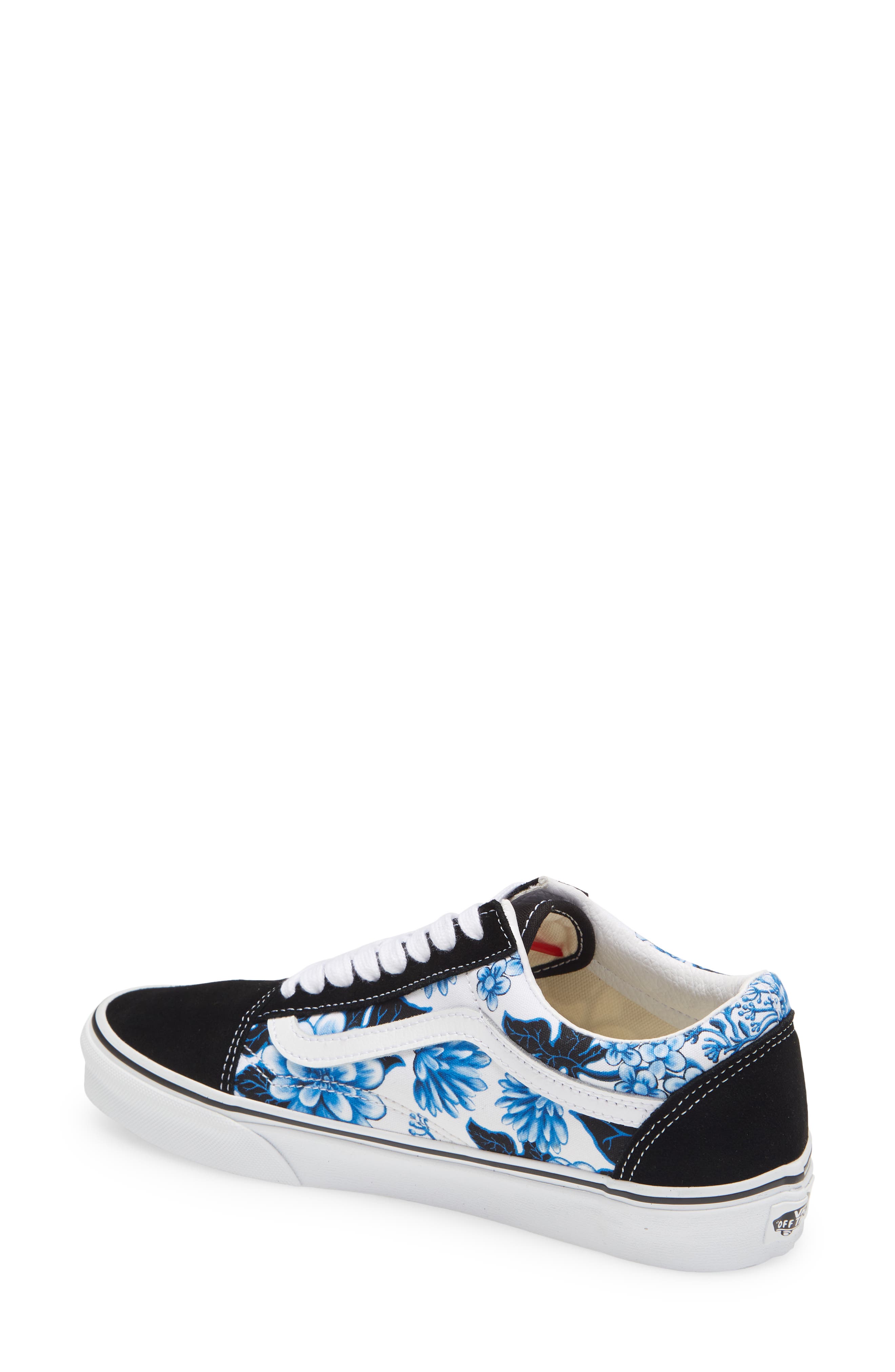 vans old skool platform blue