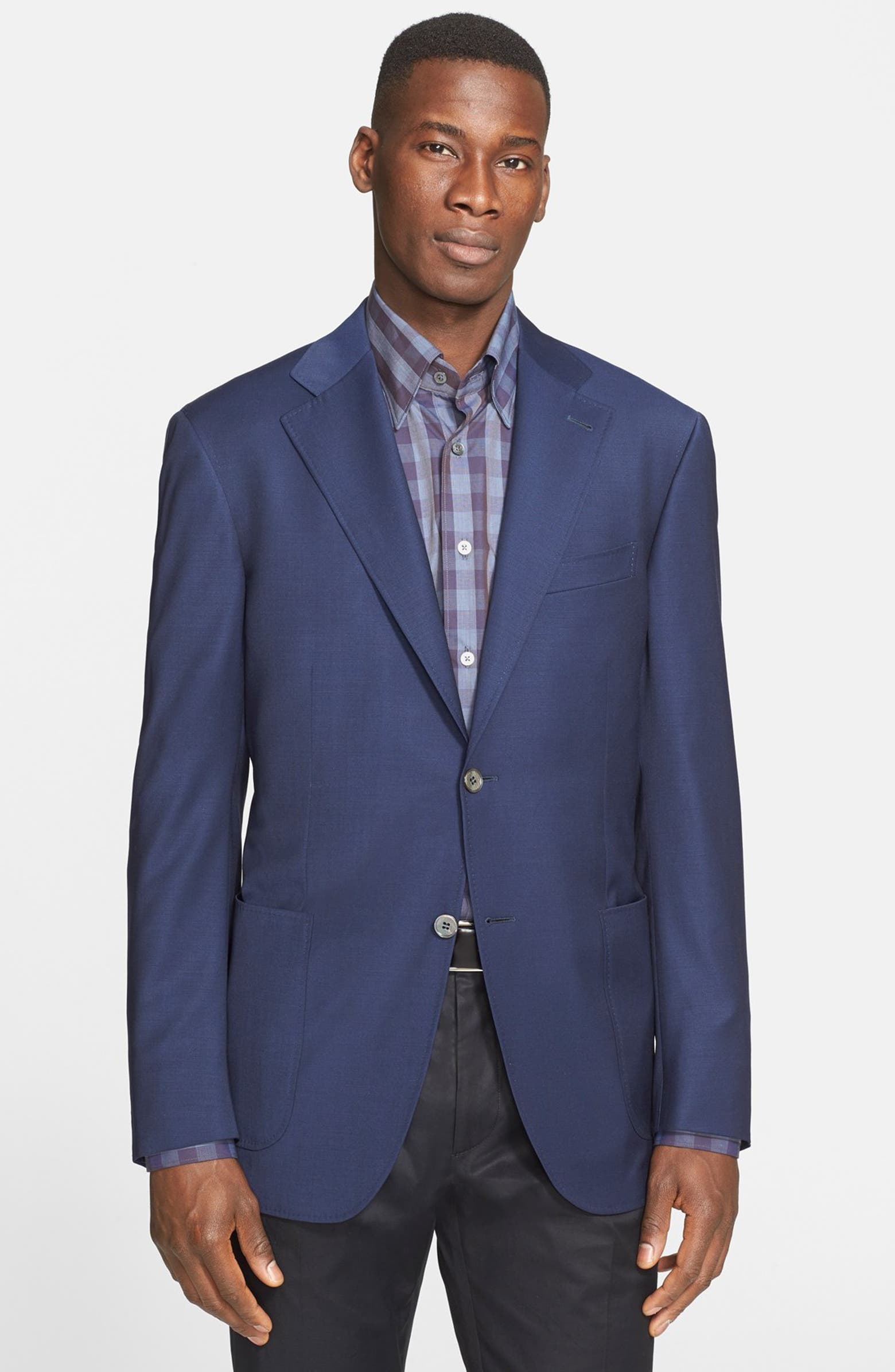 Canali Classic Fit Wool Blazer | Nordstrom