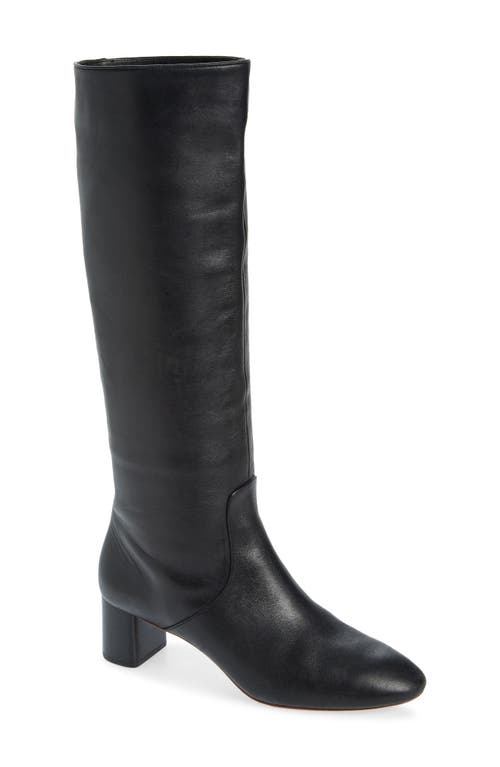 Gia Knee High Boot in Black