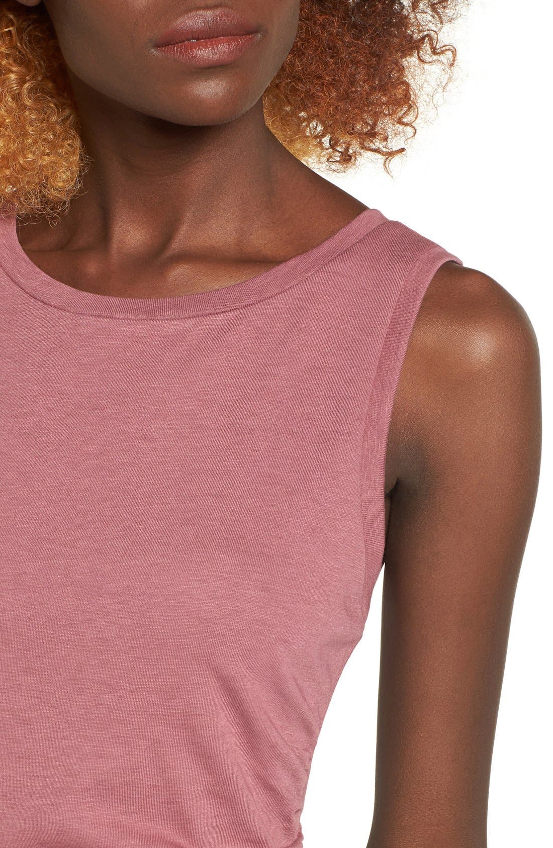 LEITH,
                            Ruched Body-Con Tank Dress,
                            Alternate thumbnail 261, color,
                            935