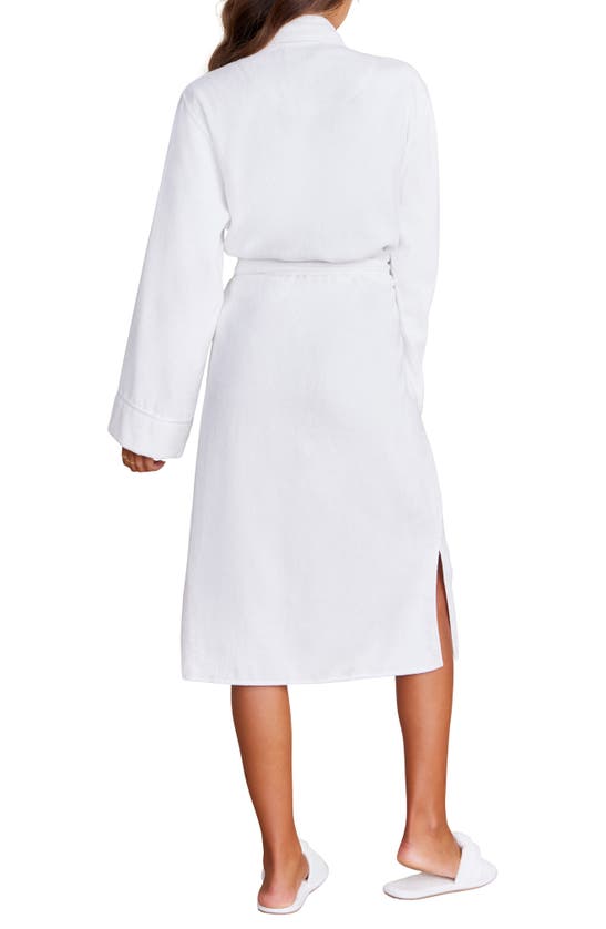 Shop Barefoot Dreams ® Towel Terry Cloth Robe In Sea Salt