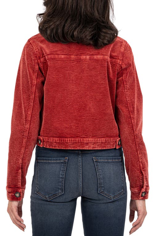 KUT FROM THE KLOTH KUT FROM THE KLOTH JULIE CORDUROY CROP JACKET 