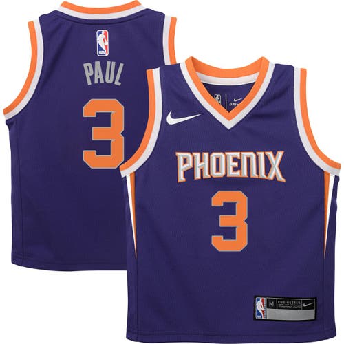Preschool Nike Chris Paul Purple Phoenix Suns 2021/22 Replica Jersey - Icon Edition