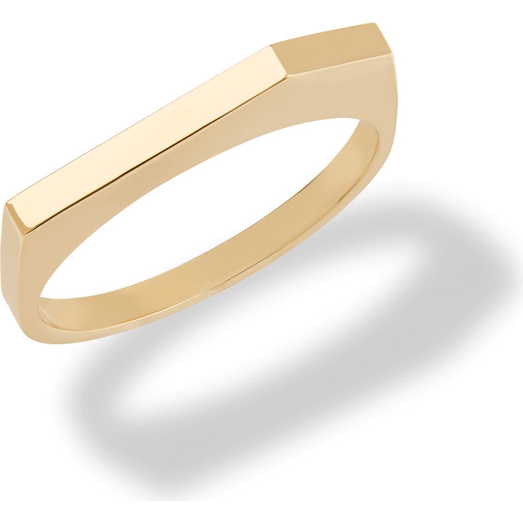 LANA LANA GEOMETRIC EDGE RING