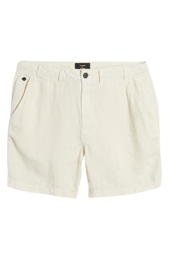 SUPERDRY STUDIOS OVERDYED LINEN SHORTS