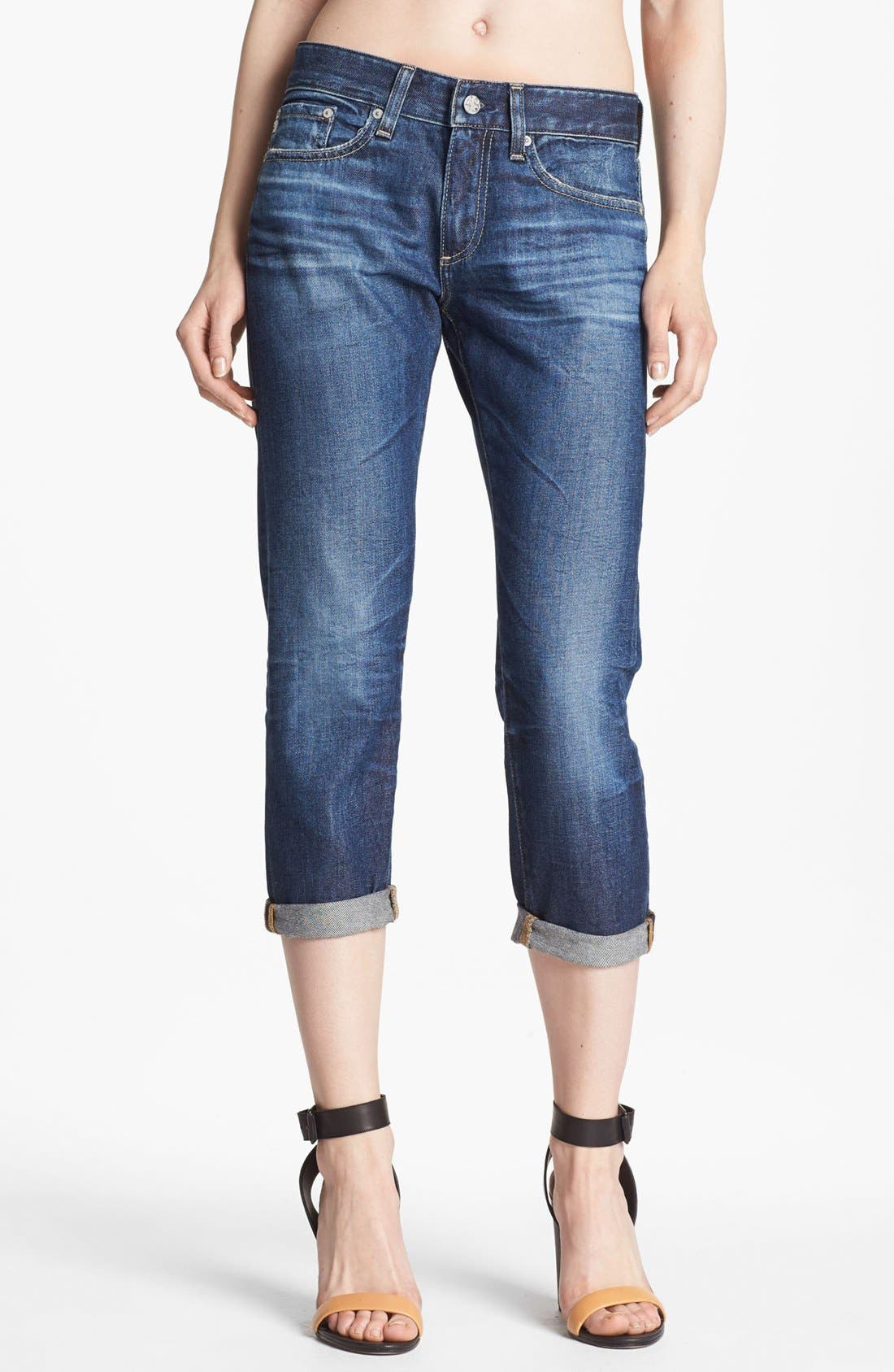 AG Jeans 'Piper' Crop Slouchy Slim 