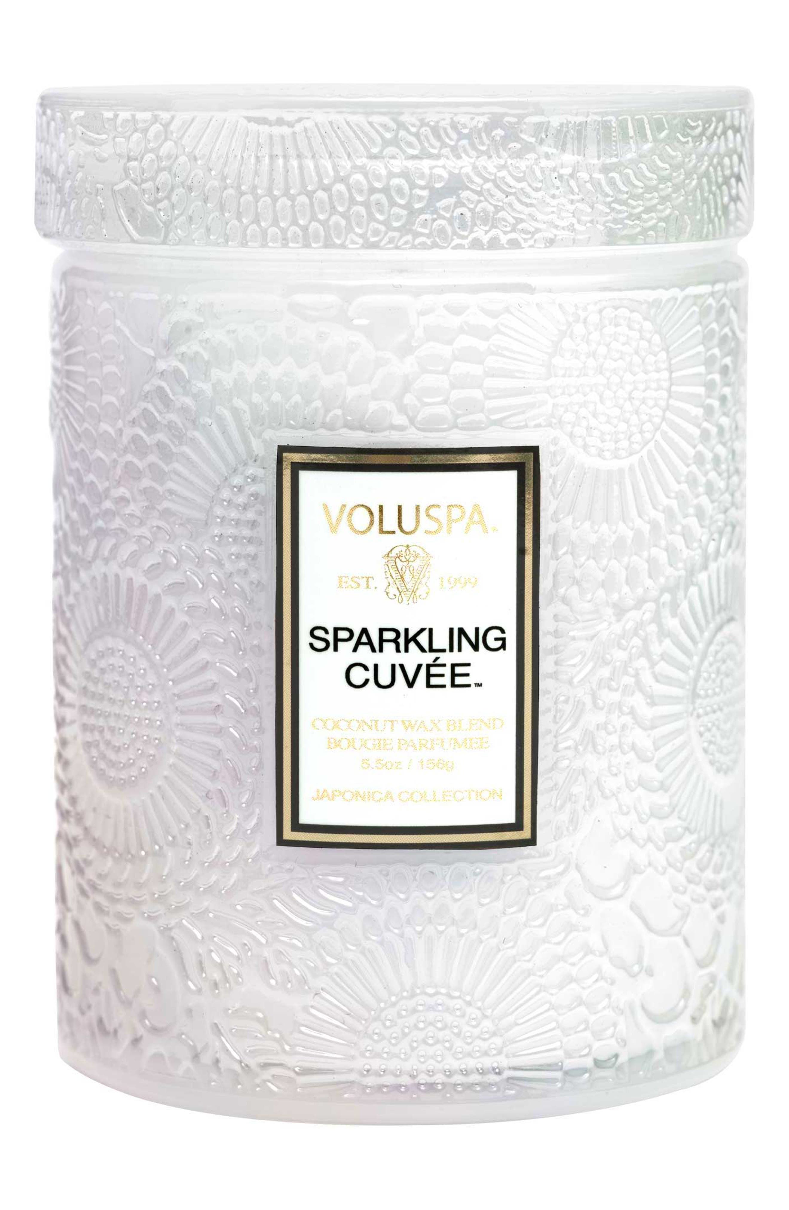 Voluspa Sparkling Cuvée Small Jar Candle in Sparkling Cuvee 
