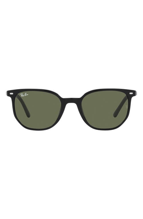 Ray-Ban Elliot 54mm Gradient Square Sunglasses in Black at Nordstrom