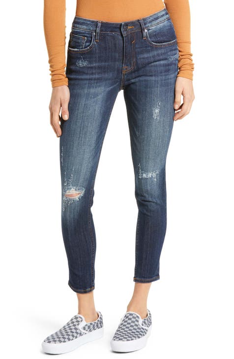 Women's Mid Rise Cropped Jeans | Nordstrom