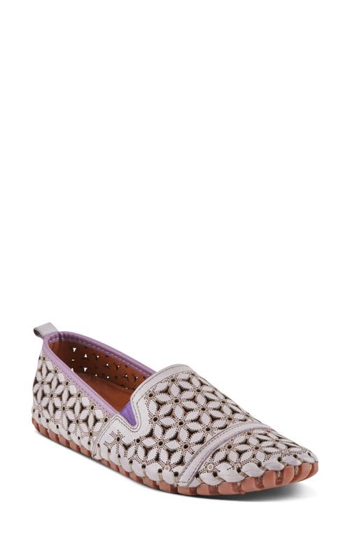 Shop Spring Step Flowerflow Loafer In Lavender