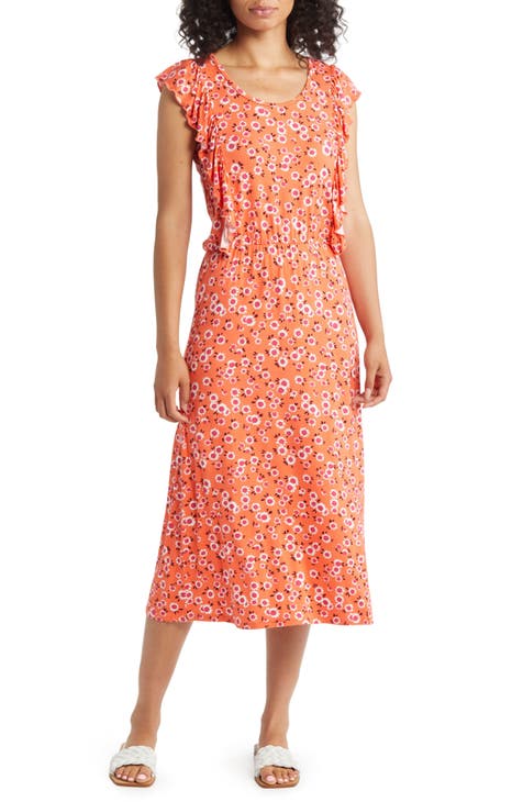 Nordstrom orange clearance dress