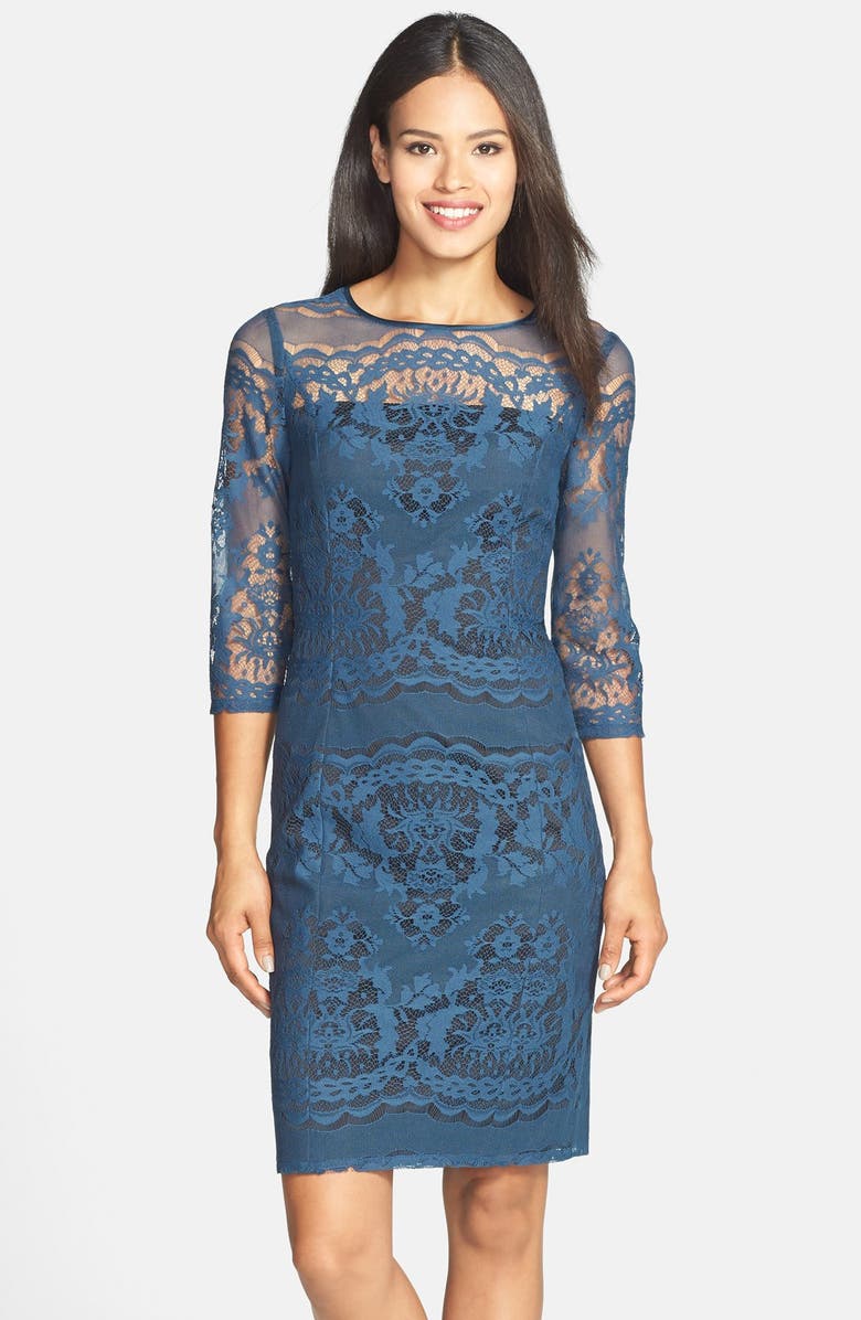 Adrianna Papell Lace Sheath Dress | Nordstrom