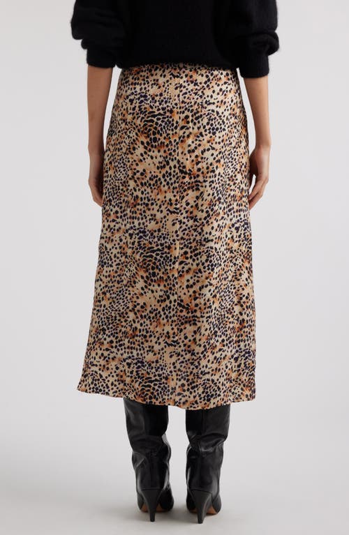 Shop Isabel Marant Lisanne Print Skirt In Natural