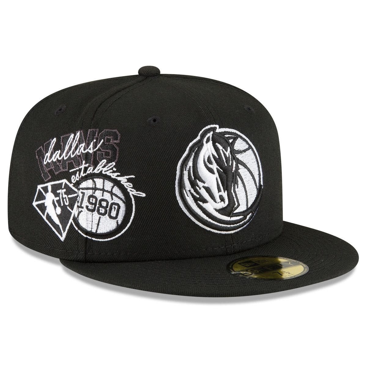 dallas mavericks fitted hats