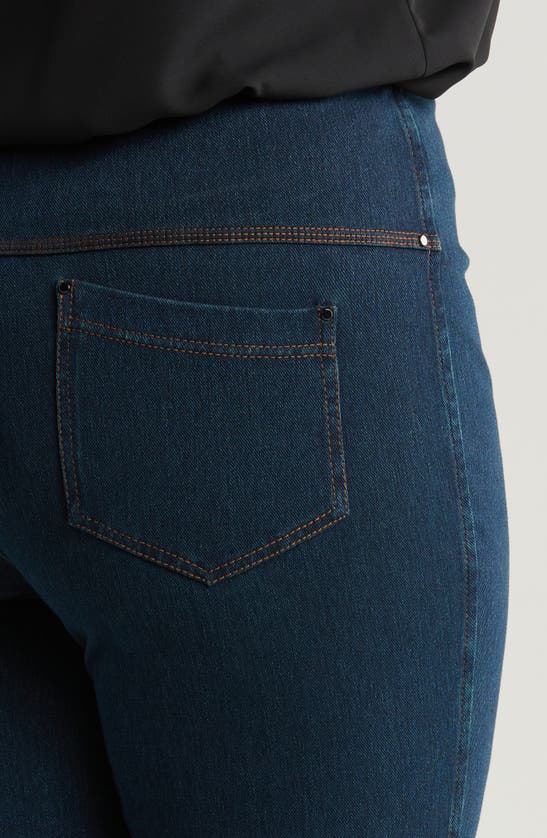 Lyssé Ankle Baby Bootcut Jeans In Indigo