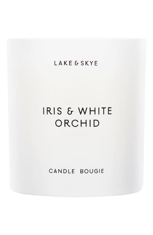 Lake & Skye Iris & White Orchid Candle at Nordstrom