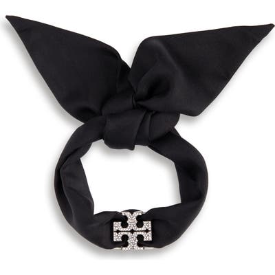Tory Burch Pave Slider Silk Scarf