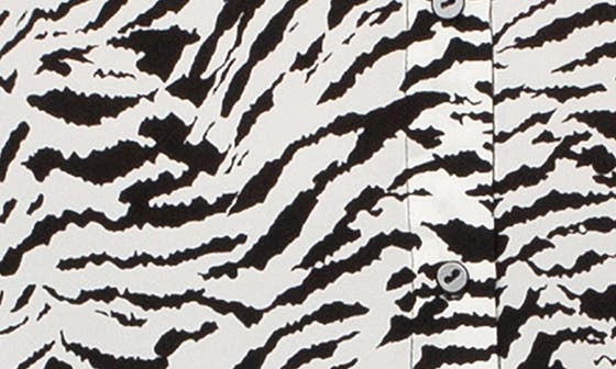 ダブル／ミストブルー リヴァプール ロサンゼルス レディース シャツ トップス Abstract Tiger Print Woven Button-Up  Shirt - 通販 - www.rapyder.com