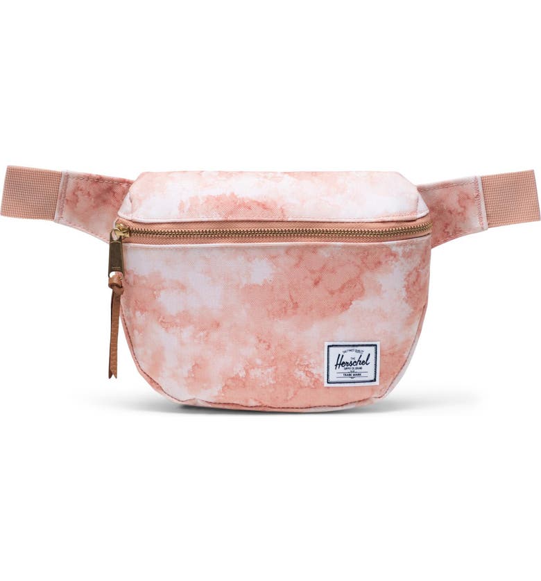 HERSCHEL SUPPLY CO. Fifteen Belt Bag, Main, color, PASTEL CLOUD PAPAYA