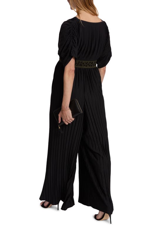 Cache Coeur Naomi Maternity And Nursing Jumpsuit In Black In Black