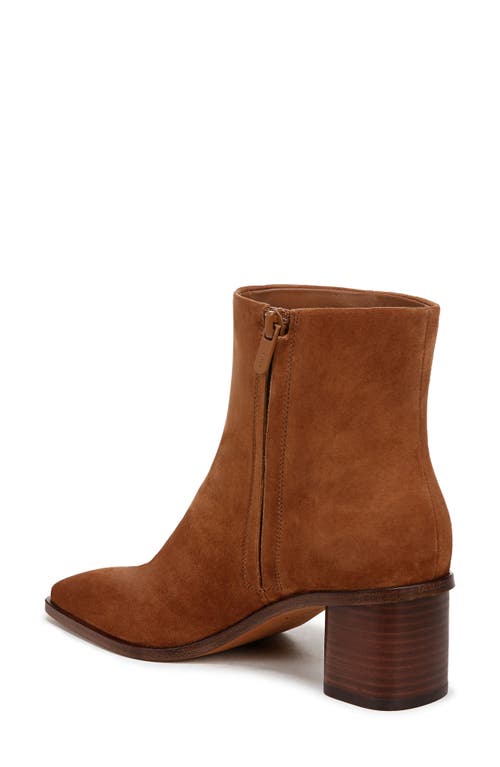 Shop Vince Gema Bootie In Dark Sequoia Brown