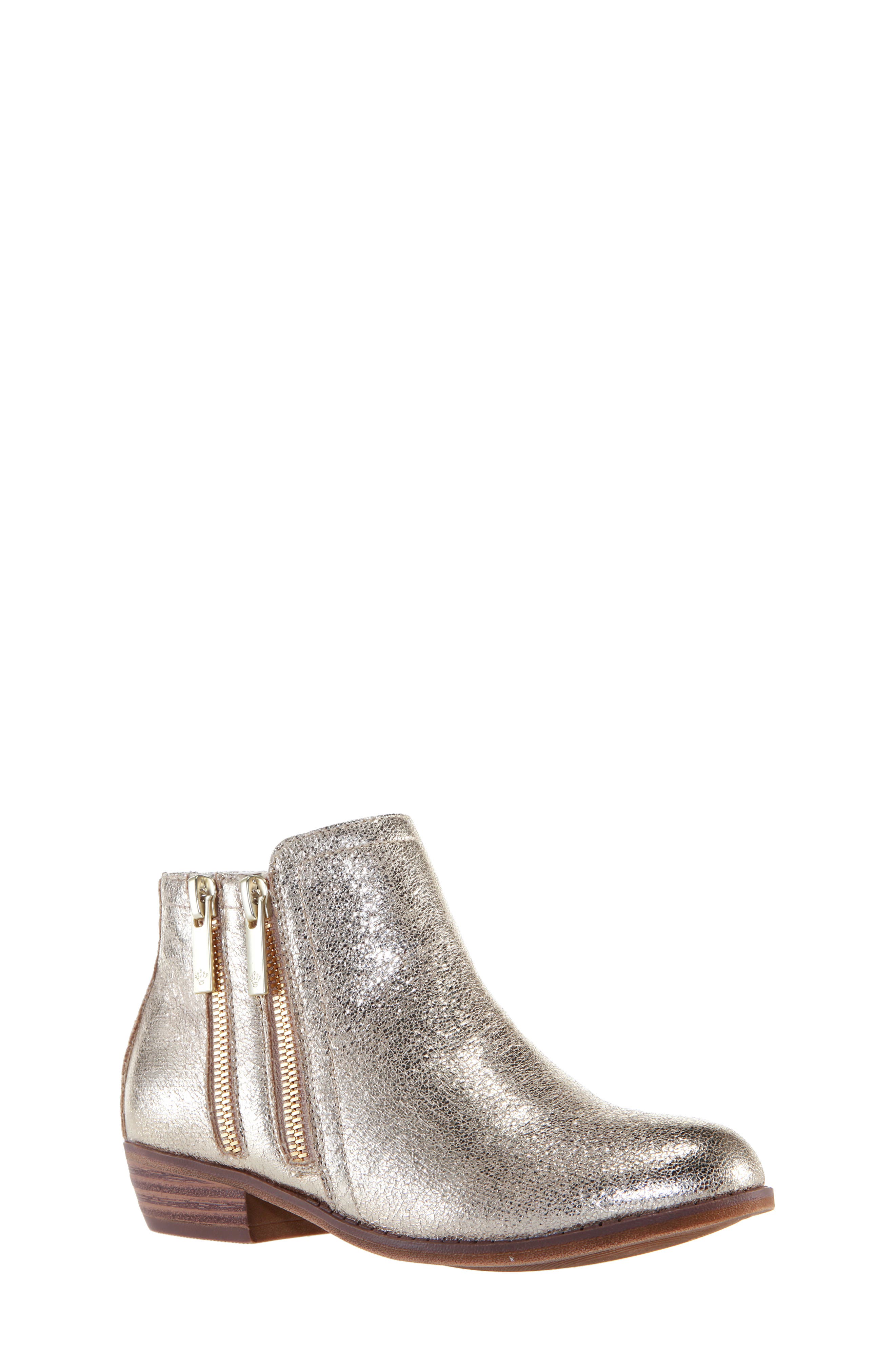 toddler gold booties