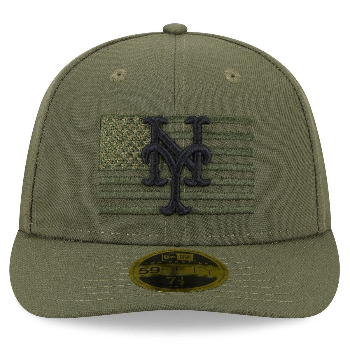 New Era Men's New Era Green New York Mets 2023 Armed Forces Day Low