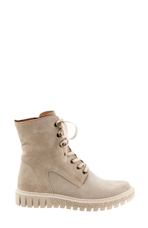 Bueno Scarlett Sneaker Boot In Oat Suede