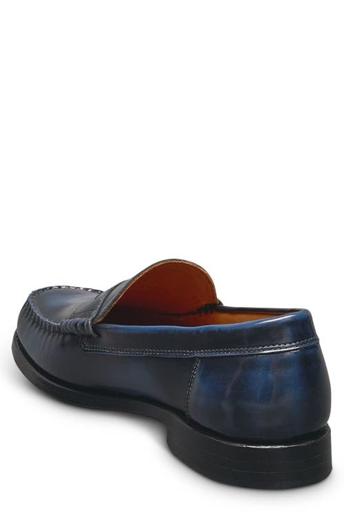 Allen Edmonds Newman Penny Loafer In Antique Navy