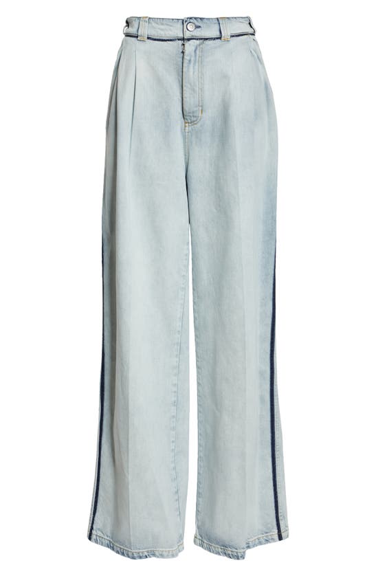 Shop Maison Margiela 5 Pockets Carpenter Jeans In Icy Slip