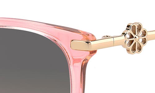 Shop Kate Spade New York Kristinags 54mm Cat Eye Sunglasses In Pink/grey Fuchsia
