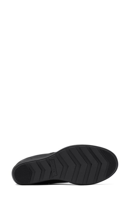 Sorel Evie Ii Zip Waterproof Ankle Boot In Black