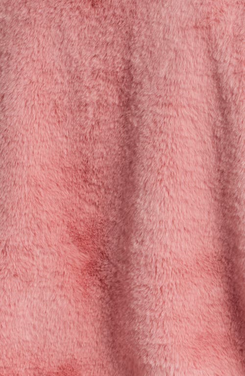 Shop Ugg(r) Faux Fur Jacket In Pink Cedar