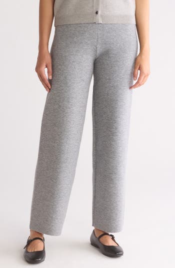 By Design Sweater Pants In Medium Heather Grey
