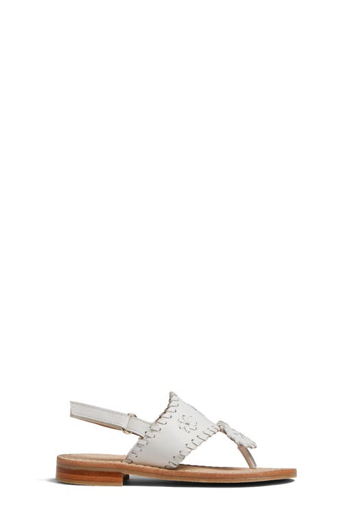 Shop Jack Rogers Jacks Slingback Sandal In White/white