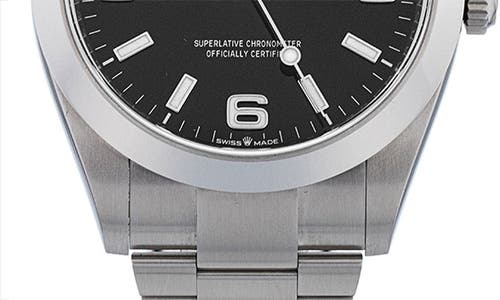 Shop Watchfinder & Co. Rolex  Explorer Bracelet Watch, 40mm In Silver