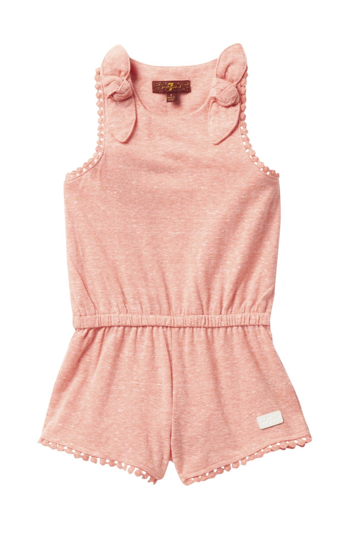 romper with bow tie