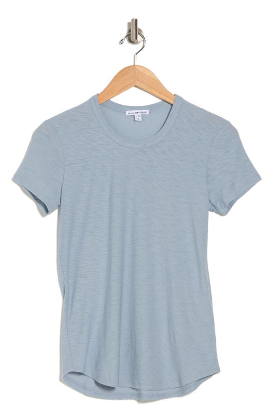 James Perse Crewneck Tee In Bluestone