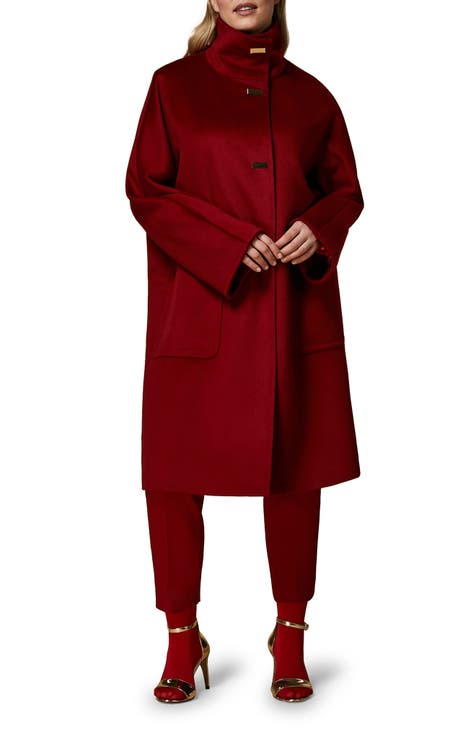 byTiMo Women's Quilted Satin Belted Coat - Antique - Size Small - Fall Sale