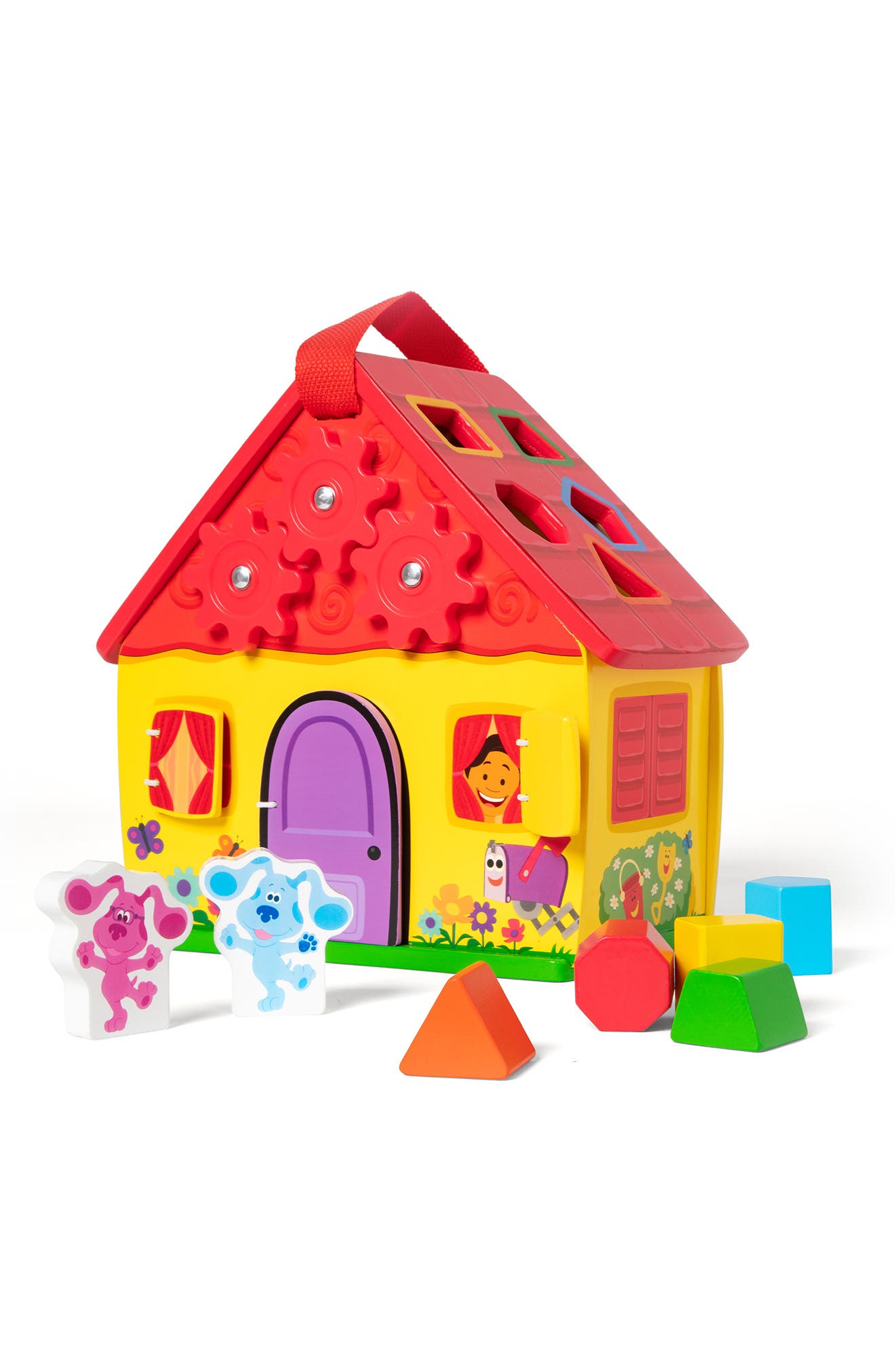 Melissa & Doug Blue's Clues & You! Wooden Take-Along House at Nordstrom